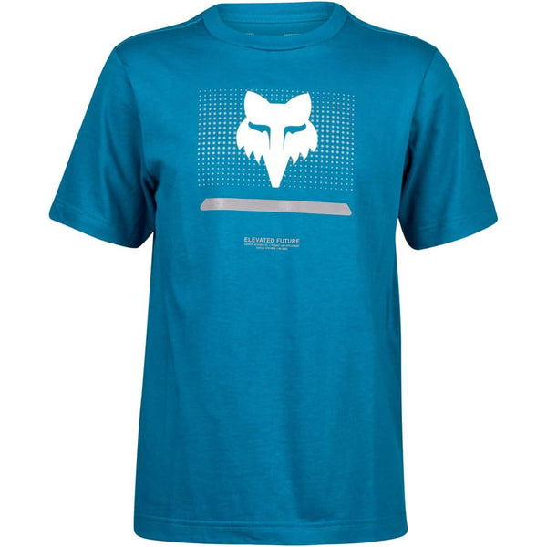FOX YOUTH OPTICAL SS TEE MAUI BLUE