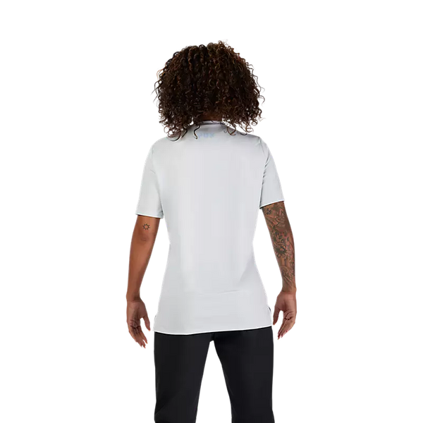 FOX W RANGER SS JERSEY FOX HEAD PALE BLUE