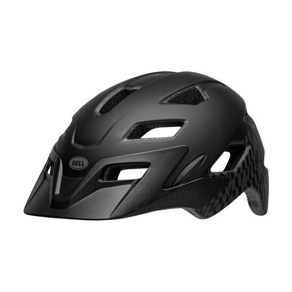 BELL SIDETRACK MATTE BLACK/SILVER CH