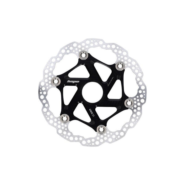 HOPE DISCO FLOTTANTE CENTER LOCK 180MM NERO