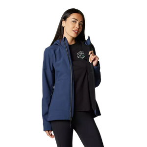FOX PIT SOFTSHELL JACKET DEEP COBALT