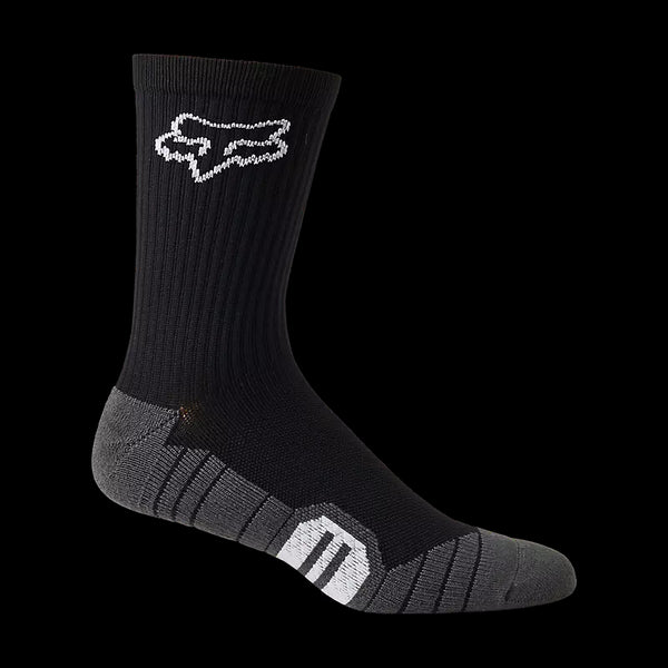 FOX 8" RANGER CUSHION SOCK BLACK