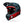 BELL SUPER DH MATT BLUE/CRIMSON