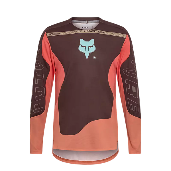 FOX FLEXAIR LS JERSEY ELEVATED COCOA