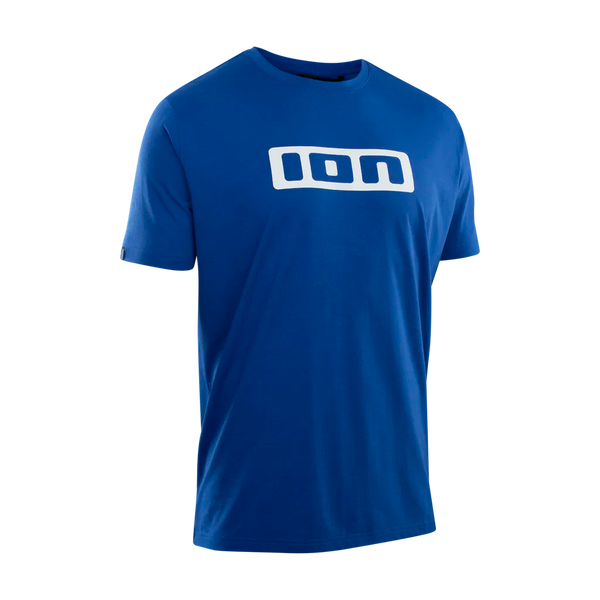 ION BIKE TEE LOGO SS DR COBALT-REEF