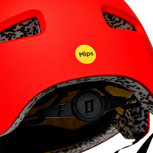 FOX YOUTH FLIGHT PRO HELMET SOLID CE RED