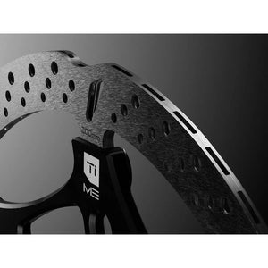 HOPE FRONT AND REAR HYDRAULIC DISC BRAKE SET WITH ROTORS METAL HOSE EVO V6TI MONO EDITION 220/220MM