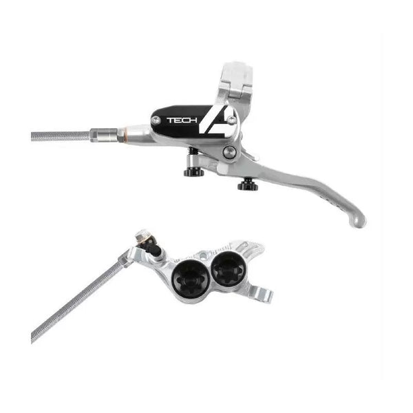 HOPE  FRENO A DISCO ANTERIORE TECH 4 V4 4 PISTONI NERO/ARGENTO