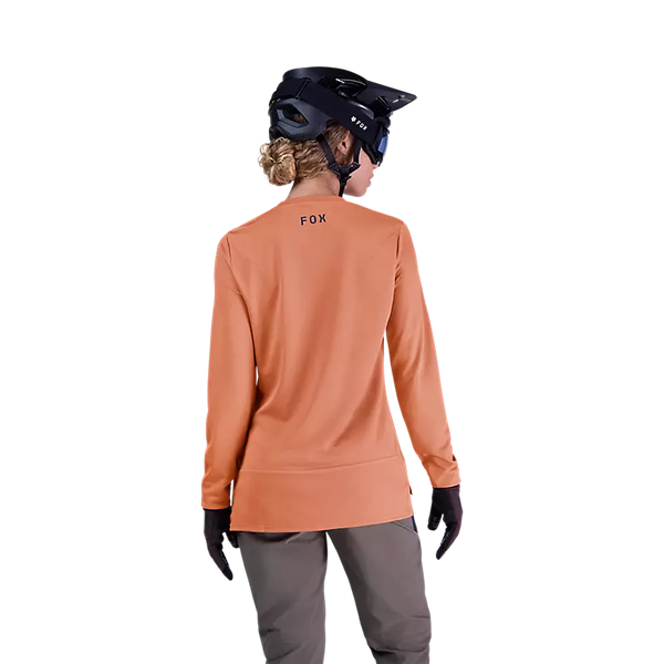 FOX W RANGER LS JERSEY FOX HEAD CORAL