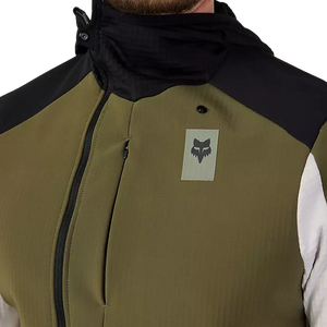 FOX DEFEND THERMAL HOODIE OLIVE GREEN