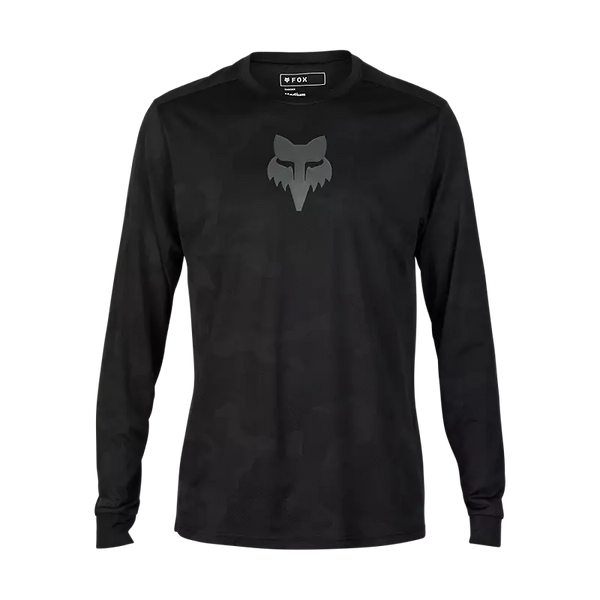 FOX RANGER TRU DRI LS JERSEY - BLACK