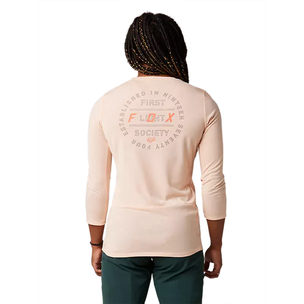 FOX W RANGER DR 3/4 JERSEY LIGHT PINK