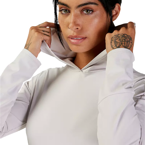 FOX W RANGER LS SUN SHIRT VINTAGE WHITE