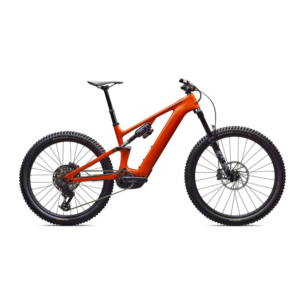 SPECIALIZED TURBO LEVO 4 COMP Gloss Orange Tint Over Silver Dust / Dark Navy