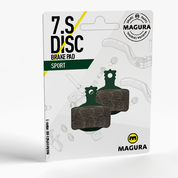 Magura  Pastiglia Freno 7.S Sport Verde E-Bike Per MT A 2 pistoni Da MJ2012