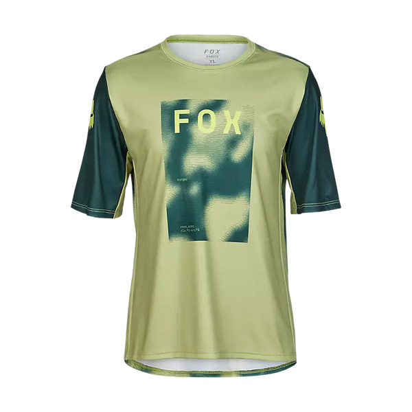 FOX YOUTH RANGER SS JERSEY TAUNT PALE GREEN