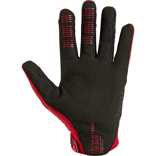 FOX LEGION THERMO GLOVE FLUORESCENT RED