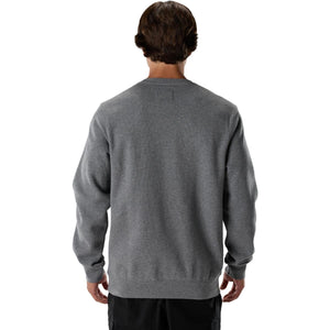 FOX ABSOLUTE FLEECE CREW PULLOVER GRAPHITE