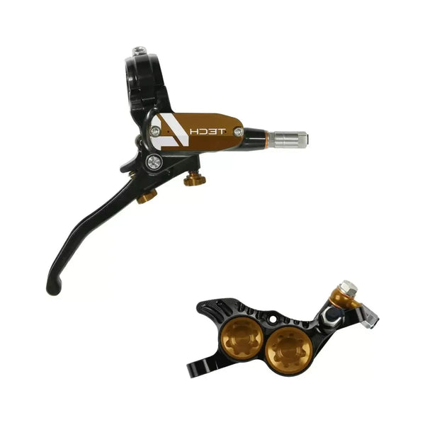 HOPE  FRENO A DISCO POSTERIORE TECH 4 V4 4 PISTONI NERO/BRONZO