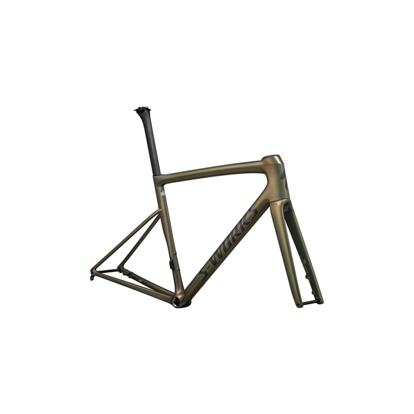 SPECIALIZED TELAIO S-WORKS TARMAC SL8 2020 GLOSS CYPRESS METALLIC / MAGENTA TO GOLD PEARL / SATIN BLACK METALLIC