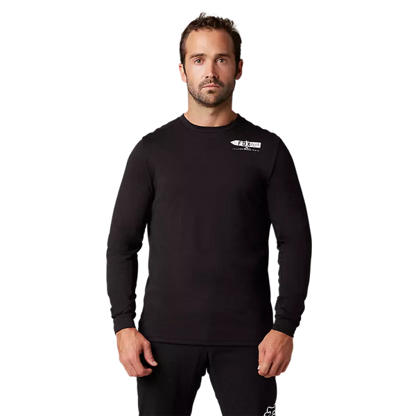 FOX RANGER LS DR JERSEY BLACK