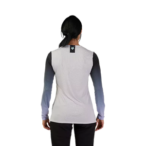 FOX W FLEXAIR LS RACE JERSEY VINTAGE WHITE