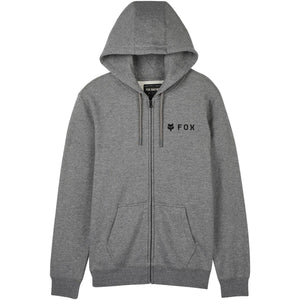 FELPA IN PILE ZIP ABSOLUTE GRIGIO