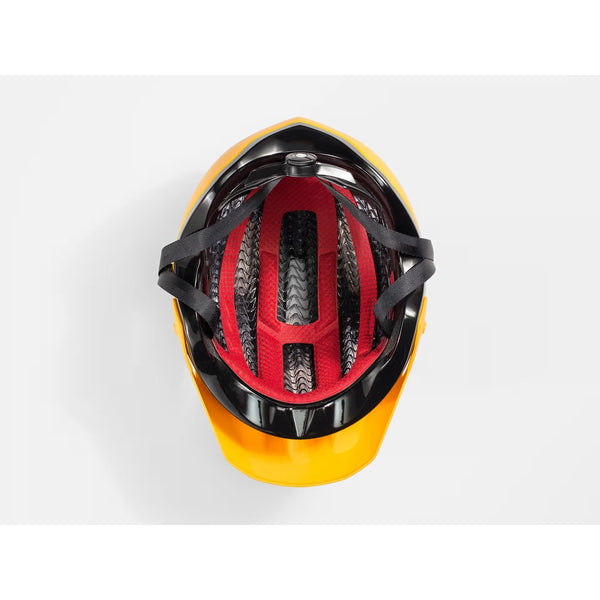 BONTRAGER RALLY WAVECEL HELMET MARIGOLD/BLACK