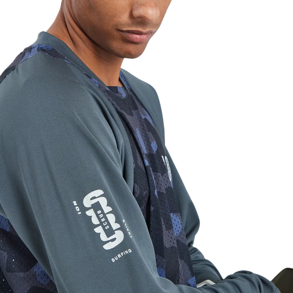 ION TEE LS SCRUB GREY