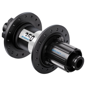 DT SWISS  MOZZO ALLUMINIO PER RUOTA POSTERIORE 350 DEG 12MM 32 FORI , BLACK MATT