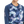 ION TEE LS SCRUB WMS INDIGO DAWN