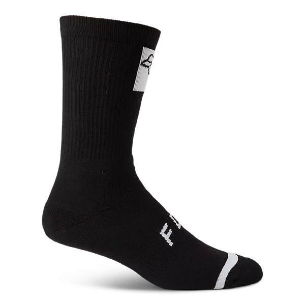 FOX 8" DEFEND CREW SOCK BLACK