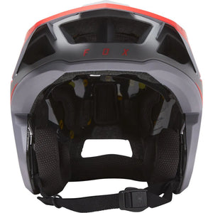 FOX DROPFRAME PRO HELMET SIDESWIPE CE LIGHT GREY
