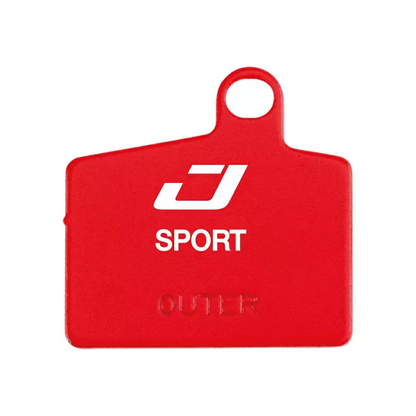 JAGWIRE  COPPIA PASTIGLIE FRENO A DISCO SPORT SEMI-METALLICA HAYES