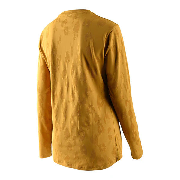 TROY LEE DESIGNS LILIUM LS JERSEY JACQUARD HONEY