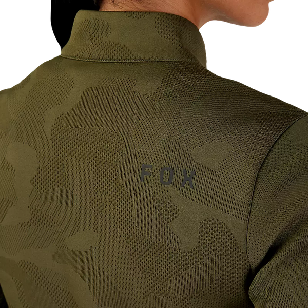 FOX W RANGER MIDLAYER FULL ZIP OLIVE GREEN