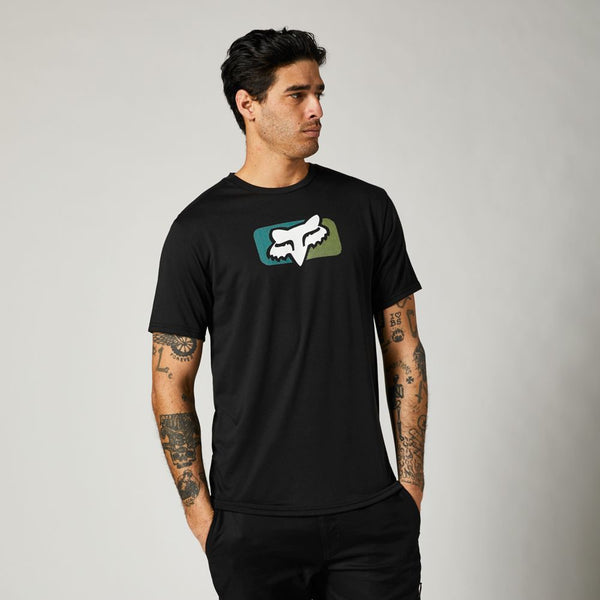 FOX MIRER SS TECH TEE BLACK