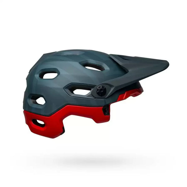 BELL SUPER DH MATT BLUE/CRIMSON
