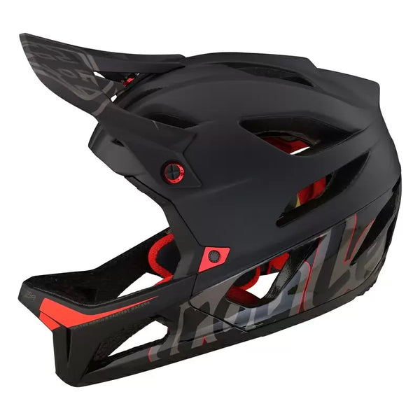 TROY LEE DESIGNS STAGE HELMET SIGNATURE BLACK