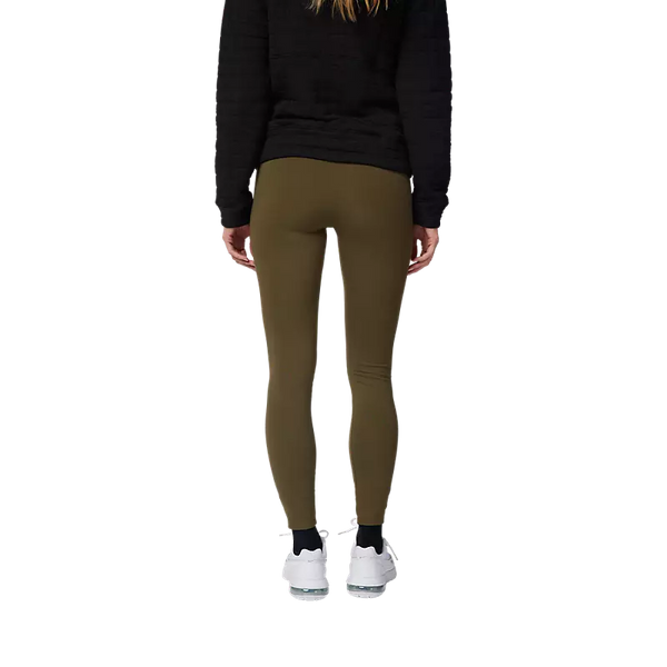 FOX W FOXHEAD LEGGING OLIVE GREEN