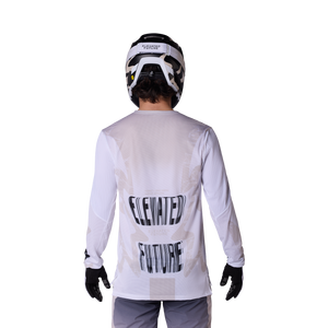 FOX FLEXAIR LS JERSEY DIFFUSE SE WHITE