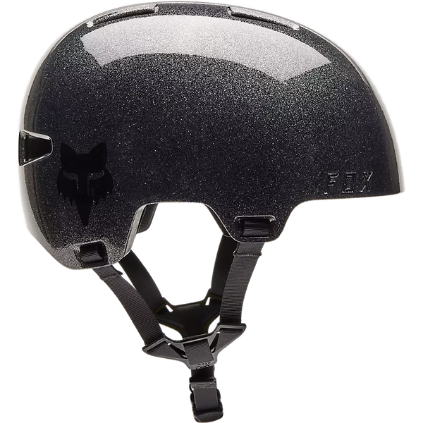 FOX FLIGHT HELMET SILVER METAL