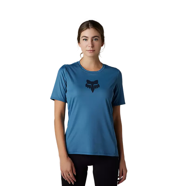 FOX W RANGER SS JERSEY FOXHEAD DARK SLATE
