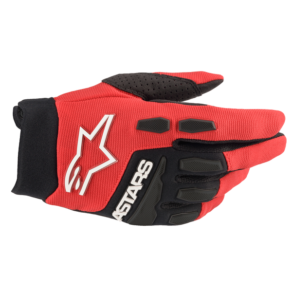 ALPINESTARS FREERIDE GLOVES BRIGHT RED WHITE