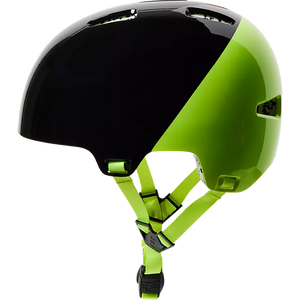 FOX FLIGHT PRO HELMET PRPUS BLACK/YELLOW